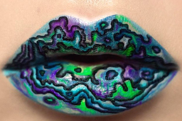 Maquiagens de Andrea Reed (Foto: Instagram / Reprodução) Maquiagens de Andrea Reed (Foto: Instagram / Reprodução)