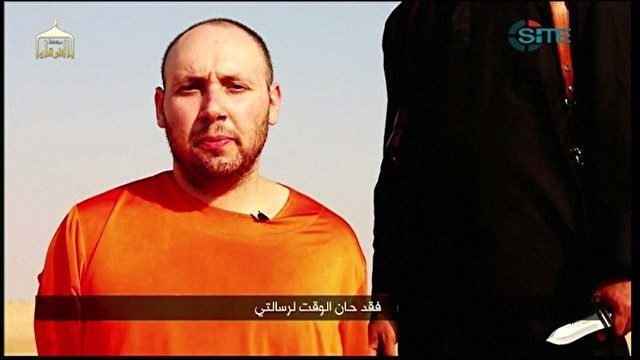 Extremistas divulgam vídeo com execução de outro refém americano - gnews decapitado (Foto: reprodução GloboNews)