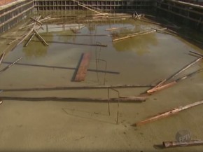 Piscina Em Obras Acumula Agua Limpa E Parada Em Valinhos Sp Campinas E Regiao G1