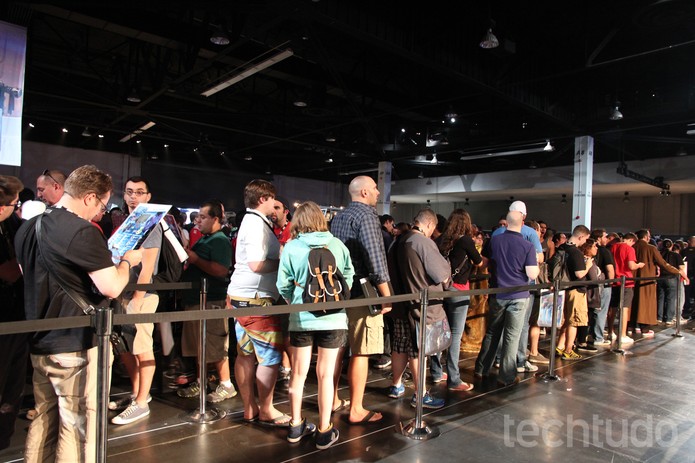 Filas para comprar na Blizzcon podem levar horas (Foto: Anna Kellen Bull / TechTudo) Filas para comprar na Blizzcon podem levar horas (Foto: Anna Kellen Bull / TechTudo)