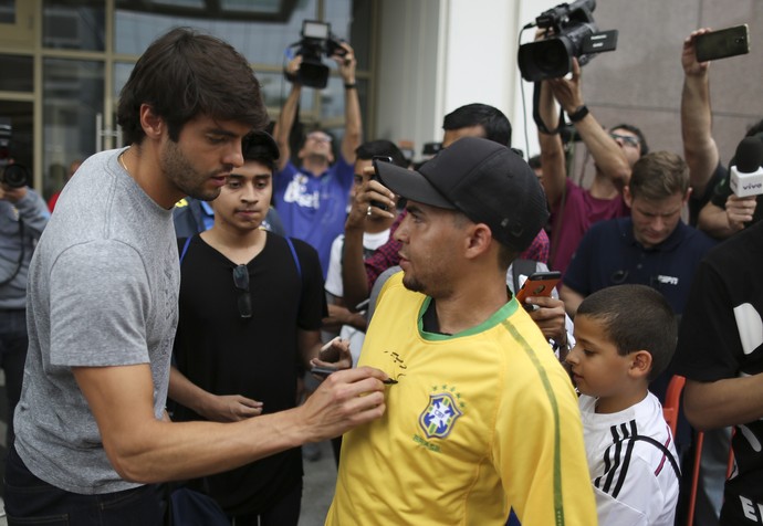 Kaká seleção brasileira Estados Unidos (Foto: Leo Correa /  Mowa Press)