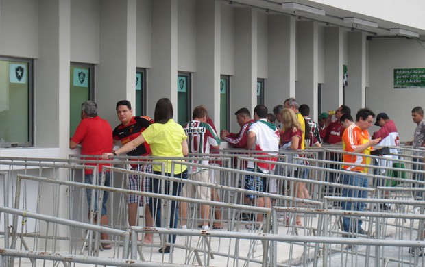 bilheteria Fluminense x Botafogo arena pernambuco (Foto: Fred Huber) bilheteria Fluminense x Botafogo arena pernambuco (Foto: Fred Huber)