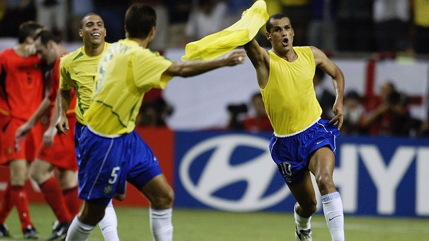 rivaldo brasil bélgica copa do mundo 2002 (Foto: Agência Getty Images)