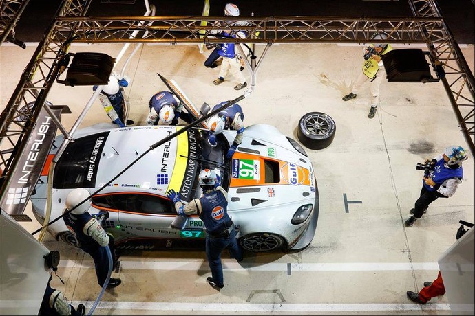 Bruno Senna em ação nas 24 Horas de Le Mans (Foto: Divulgação)