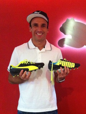 Thiago Ribeiro, atacante do Santos (Foto: Divulgação)