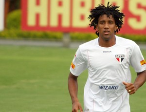 Cortez treino São Paulo (Foto: Anderson Rodrigues / Globoesporte.com)