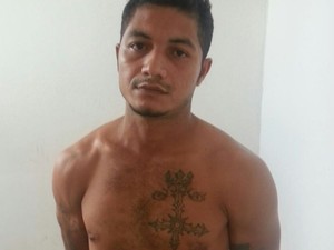 Foragido foi identificado ao ter os dados cruzados no sistema da polícia (Foto: Arquivo Pessoal/Sargento Jamaci)
