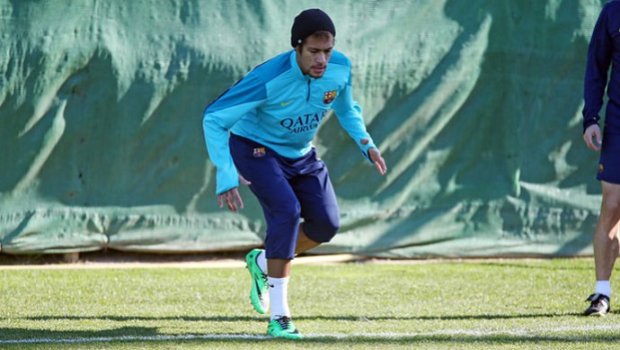 Neymar barcelona treino (Foto: Miguel Ruiz / FC Barcelona)