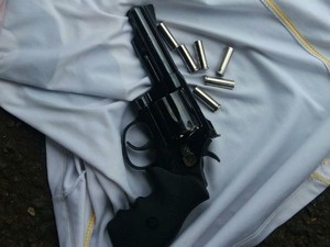 Homem suspeito de matar vigia em supermercado é preso em Uberlândia (Foto: Divulgação/Polícia Militar)