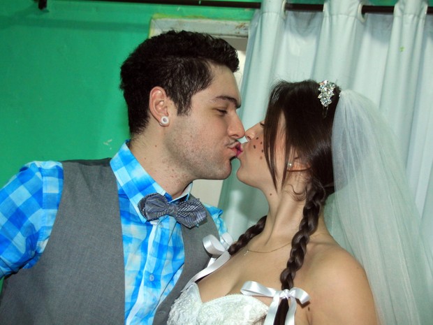 Andressa e Nasser (Foto: GRAÇA PAES/ FOTO RIO NEWS)