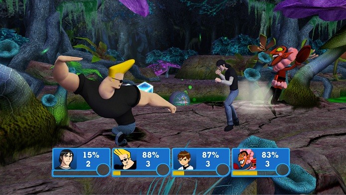 Até o Johnny Bravo voltou do mundo dos mortos para o jogo (Foto: Divulgação)