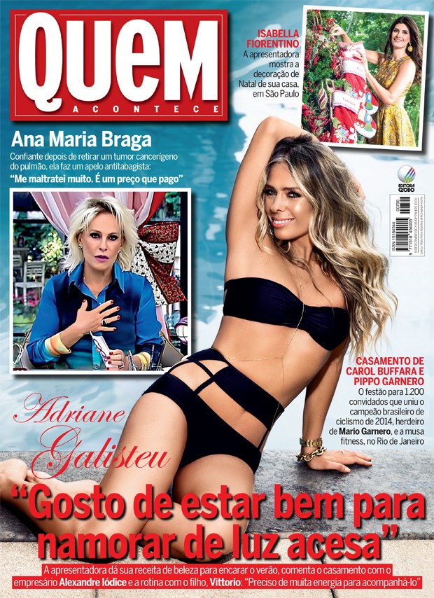 Adriane Galisteu é capa de QUEM (Foto: Danilo Borges/Ed.Globo) Adriane Galisteu é capa de QUEM (Foto: Danilo Borges/Ed.Globo)