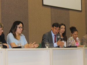 Wellington Dias realizou nesta quinta-feira(8) encontro com secretários (Foto: Gustavo Almeida/G1)