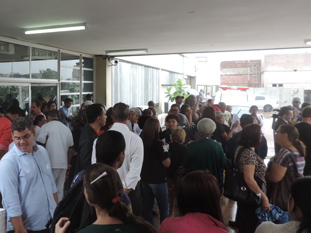 Entrada do ambulatório do Hospital Getúlio Vargas (Foto: Katherine Coutinho/G1) Entrada do ambulatório do Hospital Getúlio Vargas (Foto: Katherine Coutinho/G1)