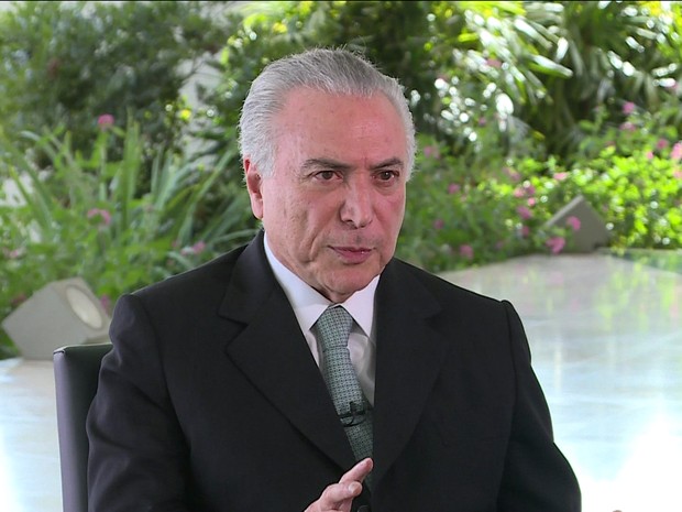 GNEWS_Temer (Foto: globo news) GNEWS_Temer (Foto: globo news)