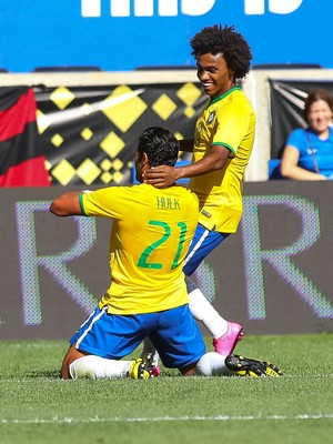 Hulk marca e Brasil vence amistoso contra a Costa Rica por 1 a 0 (Wagner Az/Frame/Estadão Conteúdo)