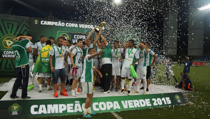 Cuiabá é o campeão da Copa Verde (Foto: Pedro Lima/Assessoria Cuiabá Esporte Clube)