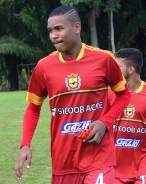 Reginaldo Júnior, zagueiro do Galvez sub-19 (Foto: Duaine Rodrigues)