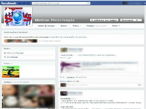Página oficial do SOS Mutirão no Facebook (Foto: Reprodução)