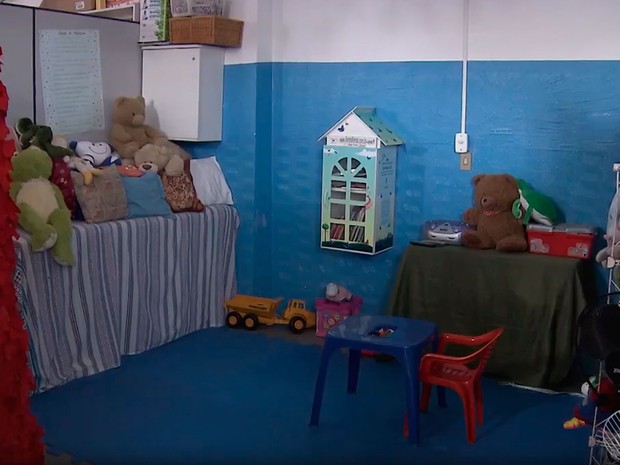 Creche que atende crianças com HIV funciona no bairro da Liberdade, em Salvador (Foto: Reprodução/TV Bahia) Creche que atende crianças com HIV funciona no bairro da Liberdade, em Salvador (Foto: Reprodução/TV Bahia)