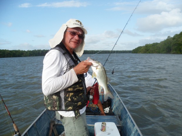 Pescaria São Caetano de Odivelas Pará (Foto: Socorro Fernandes/Arquivo pessoal)