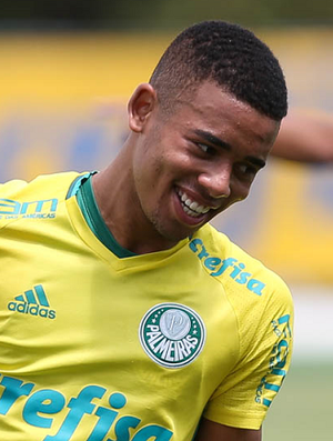 Gabriel Jesus vive um jejum de oito jogos sem marcar com a camisa do Palmeiras