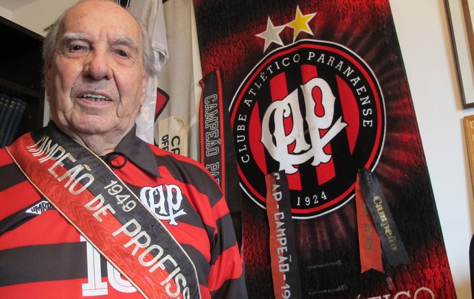 Jackson ex-jogador Atlético-PR 1949 (Foto: Alexandre Alliatti) Jackson ex-jogador Atlético-PR 1949 (Foto: Alexandre Alliatti)
