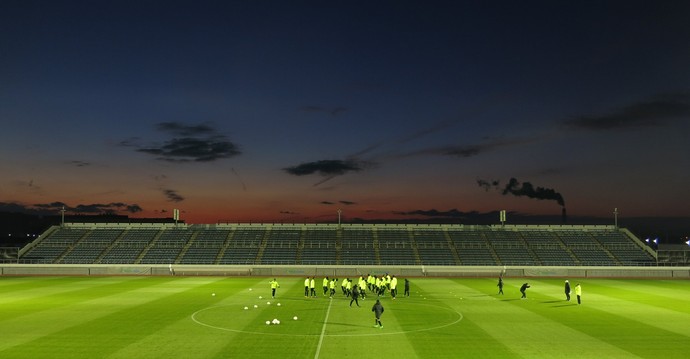 Treino Atlético Nacional Osaka (Foto: Jorge Natan)