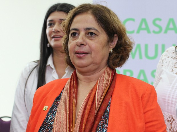 Secretária de Políticas para as Mulheres da Presidência da República, Aparecida Gonçalves (Foto: Gabriela Pavão/ G1 MS)