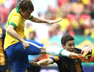 Bernard jogo Brasil Austrália (Foto: Mowa Press)