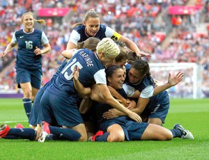 Carli Lloyd, EUA x Japão, Futebol Masculino (Foto: Agência Reuters)