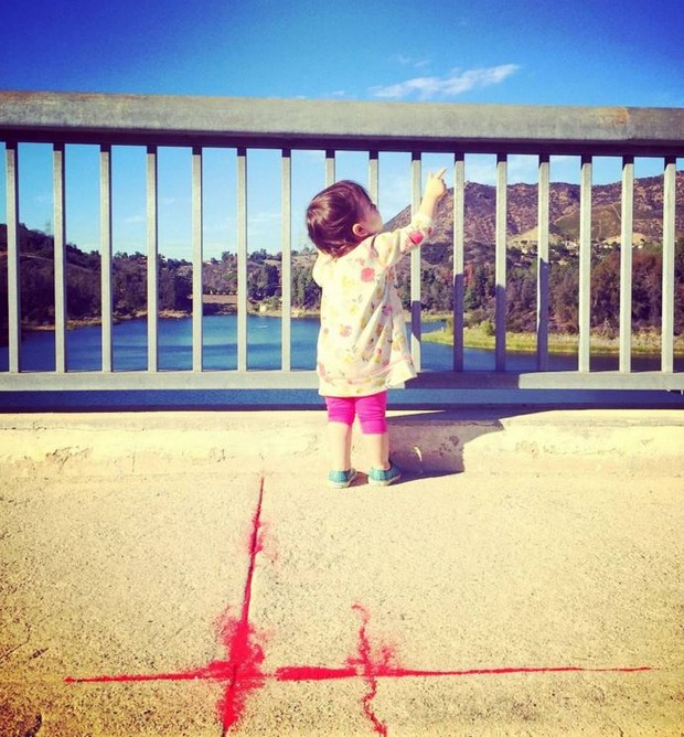 Wyatt, filha do Ashton Kutcher e Mila Kunis (Foto: Instagram / Reprodução)