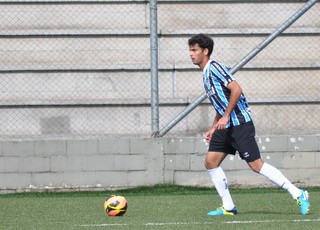 Rafael Thyere foi alçado aos profissionais do Grêmio (Foto: Rodrigo Fatturi/Grêmio FBPA)