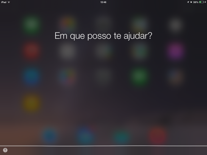 Siri foi liberada em Português para o Brasil após quatro anos do seu lançamento (Foto: Reprodução/Elson de Souza)