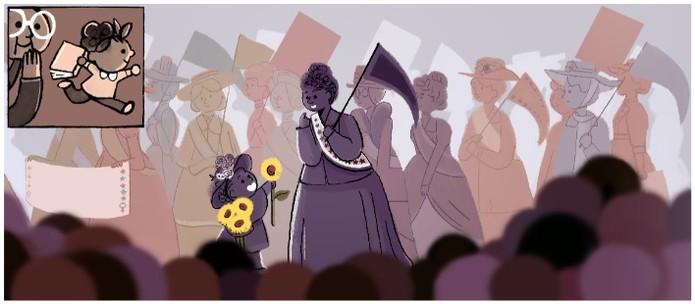 Dia Internacional da Mulher marca luta a favor dos direitos iguais (Foto: Divulgação/Google)