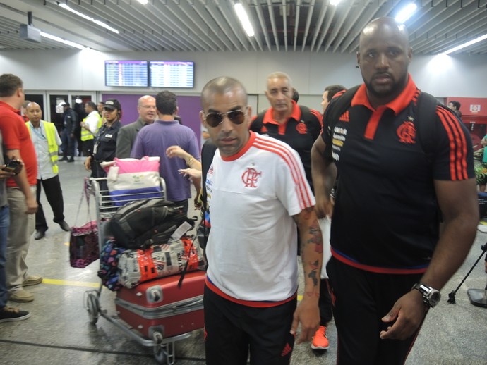 Emerson Sheik Flamengo (Foto: Marcelo Baltar / GloboEsporte.com)