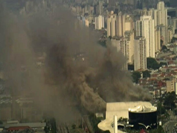 Memorial fica na Barra Funda, nas imediações do Metrô Barra Funda. (Foto: Reprodução/TV Globo)