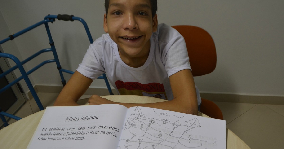 G1 Adolescente Com Paralisia Cerebral Lança Livro Sobre Superação No