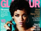 De visual novo, Rihanna diz a revista: 'Aprendendo a não ter medo'