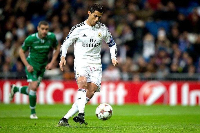 Cristiano Ronaldo, Real Madrid X Ludogorets (Foto: Getty Images)