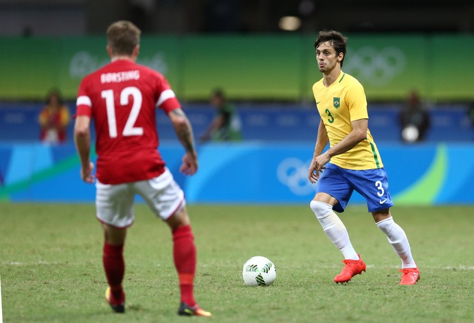 Rodrigo Caio Brasil x Dinamarca (Foto: Lucas Figueiredo / MoWA Press)