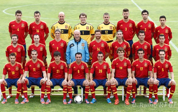 Seleção da Espanha (Foto: Divulgação)