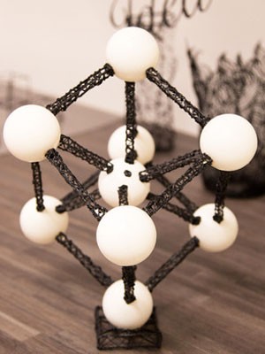 Escultura feita com a caneta LIX 3D, que 'desenha' no ar para criar figuras tridimensionais. (Foto: Divulgação/LIX) Escultura feita com a caneta LIX 3D, que 'desenha' no ar para criar figuras tridimensionais. (Foto: Divulgação/LIX)