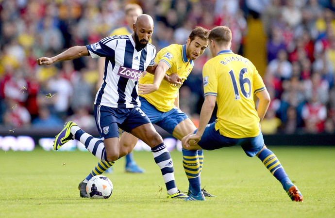 Anelka West Brom e Arsenal (Foto: Getty Images)
