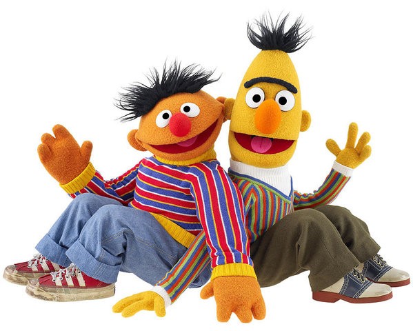 Bert e Ernie, Vila Sésamo (Foto: Divulgação)