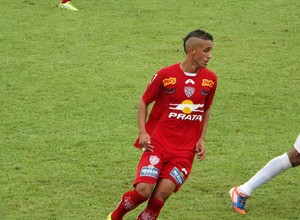 Lauro, atacante do Noroeste, no jogo contra a Francana, pela Série A3 2014 (Foto: Sérgio Pais) Lauro, atacante do Noroeste, no jogo contra a Francana, pela Série A3 2014 (Foto: Sérgio Pais)