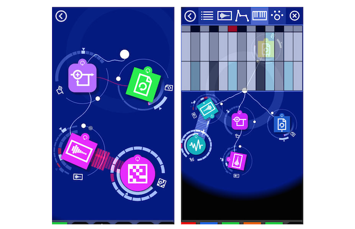 O Reactable é um gerador de som muito intuitivo que apresenta diversos sons sintetizados (Foto: Reprodução/App Store) (Foto: O Reactable é um gerador de som muito intuitivo que apresenta diversos sons sintetizados (Foto: Reprodução/App Store))