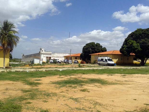 Penitenciária Mário Negócio, em Mossoró, também registrou motins (Foto: Sara Cardoso/InterTV Cabugi)