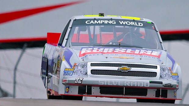 Miguel Paludo termina em terceiro no Canadá e segue no top-5 da Nascar Truck Series  (Foto: Divulgação)