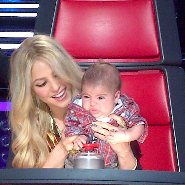 Shakira e Milan (Foto: reprodução/Instagram)